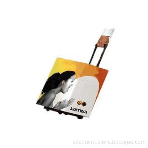 Quadrate Recyclable Paper Trolley Case OEM For Exhibition S
